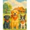 16" x 20" 3 Dogs Paint-by-Number Kit by Artist's Loft®